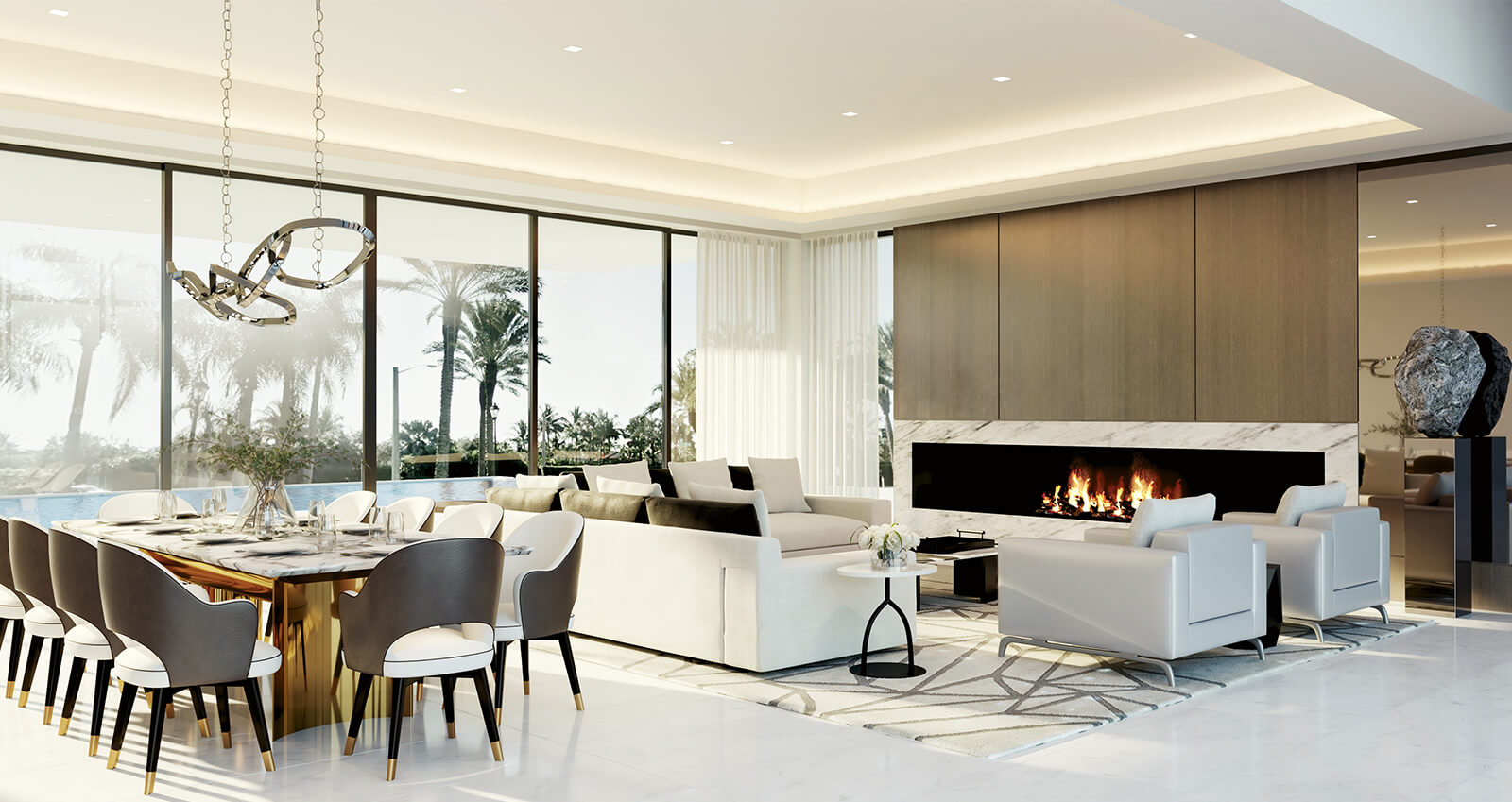 BOCA MODERN by Britto Charette Interior Design